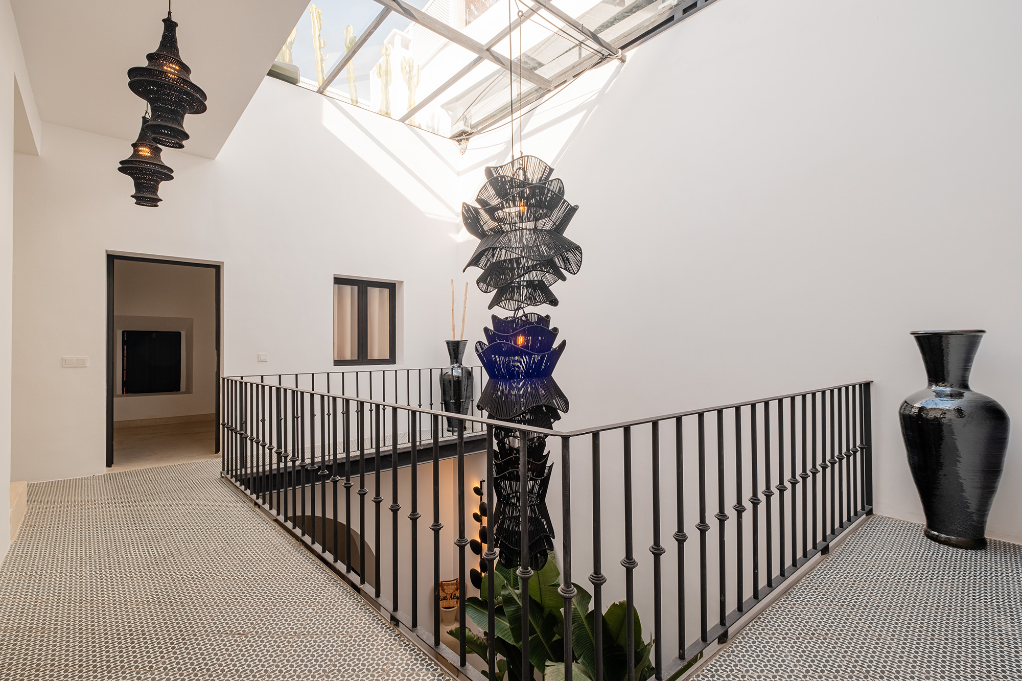 Riad traditionnel dans la médina de Marrakech